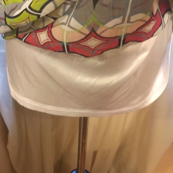 🛍️# 105 Hi-Lo Sleeveless Sheer Top - Picture 5 of 7